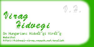 virag hidvegi business card